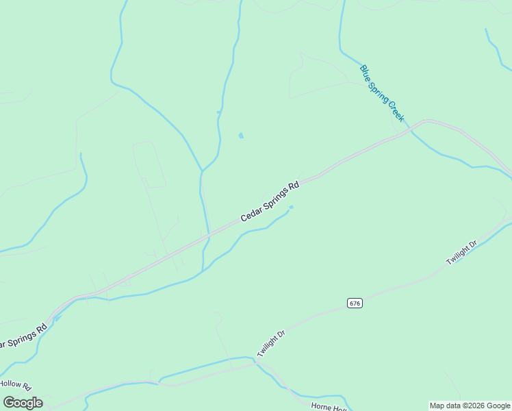 map of restaurants, bars, coffee shops, grocery stores, and more near 569 Cedar Springs Road in Sugar Grove