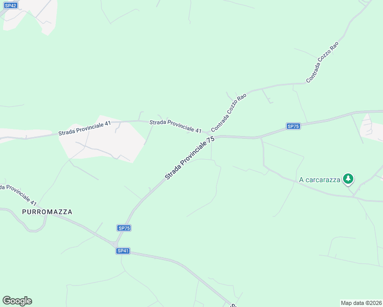 map of restaurants, bars, coffee shops, grocery stores, and more near 143 SP75 in Libero consorzio comunale di Ragusa