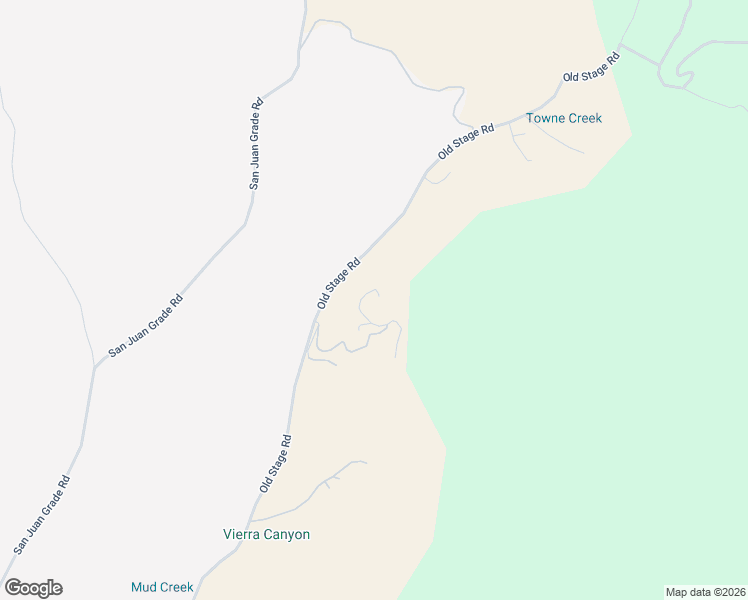 map of restaurants, bars, coffee shops, grocery stores, and more near 169 Old Stage Road in Salinas
