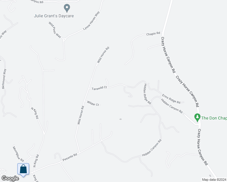 map of restaurants, bars, coffee shops, grocery stores, and more near 20150 Tarawild Court in Salinas