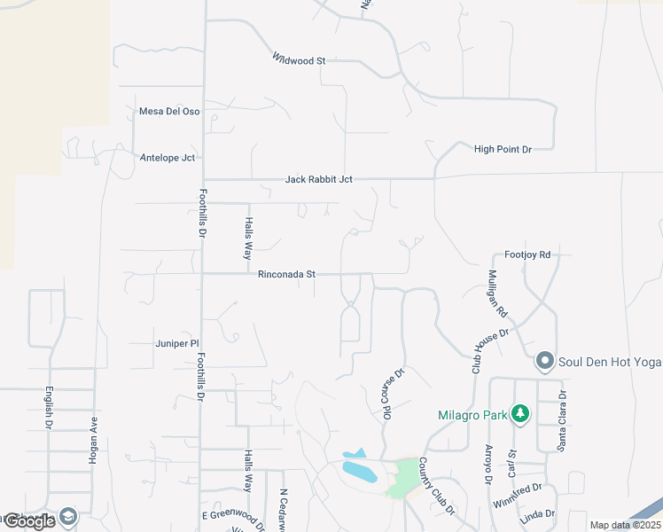 map of restaurants, bars, coffee shops, grocery stores, and more near 6100 Rinconada Street in Farmington