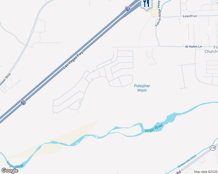 map of restaurants, bars, coffee shops, grocery stores, and more near 659 Del Lago Drive in Mesquite