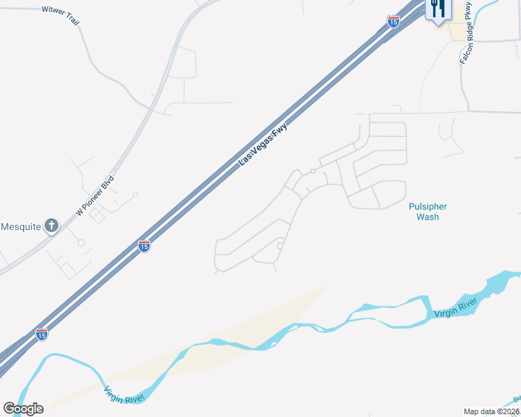 map of restaurants, bars, coffee shops, grocery stores, and more near 1389 Harbour Drive in Mesquite