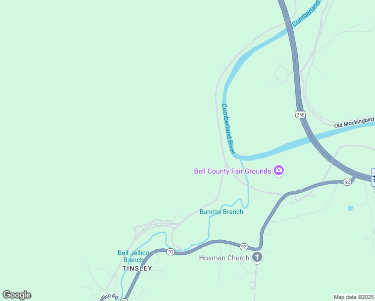 map of restaurants, bars, coffee shops, grocery stores, and more near 40 Bell Jellico Road in Pineville