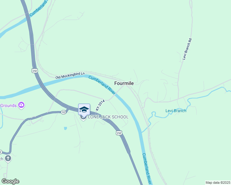 map of restaurants, bars, coffee shops, grocery stores, and more near in Fourmile