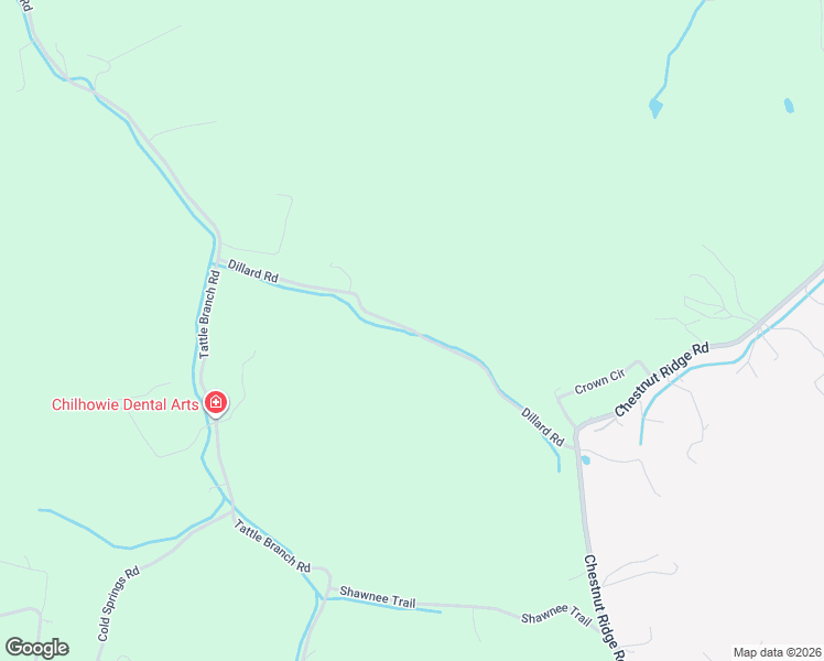 map of restaurants, bars, coffee shops, grocery stores, and more near 101-305 Dillard Road in Chilhowie