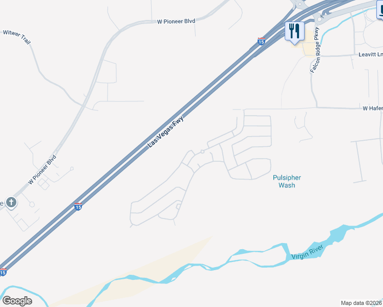 map of restaurants, bars, coffee shops, grocery stores, and more near 1325 Harbour Drive in Mesquite