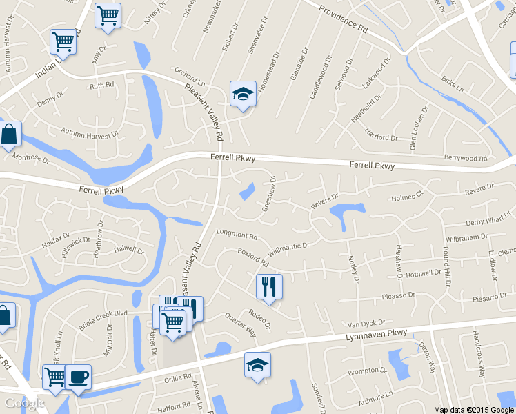 map of restaurants, bars, coffee shops, grocery stores, and more near 4709 White Tail Court in Virginia Beach