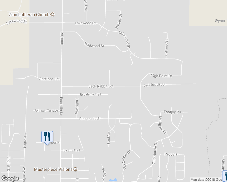 map of restaurants, bars, coffee shops, grocery stores, and more near 6101 Jack Rabbit Junction in Farmington