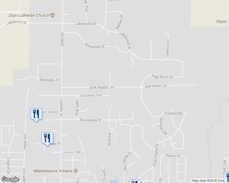 map of restaurants, bars, coffee shops, grocery stores, and more near 6101 Jack Rabbit Junction in Farmington