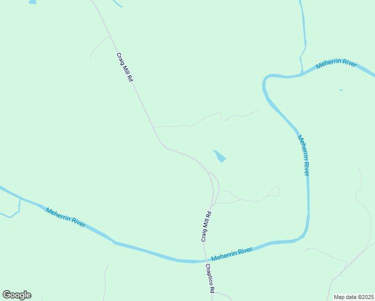 map of restaurants, bars, coffee shops, grocery stores, and more near Craig Mill Road in South Hill