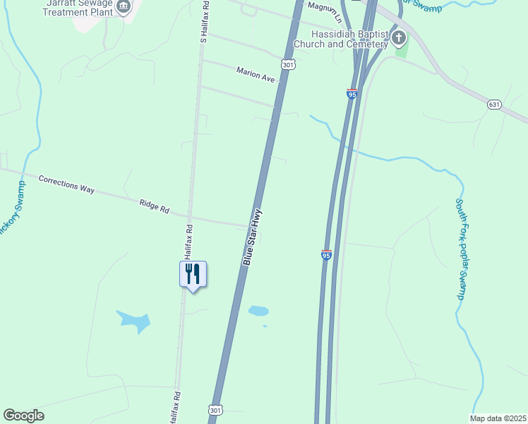 23867 Blue Star Highway, Jarratt VA Walk Score