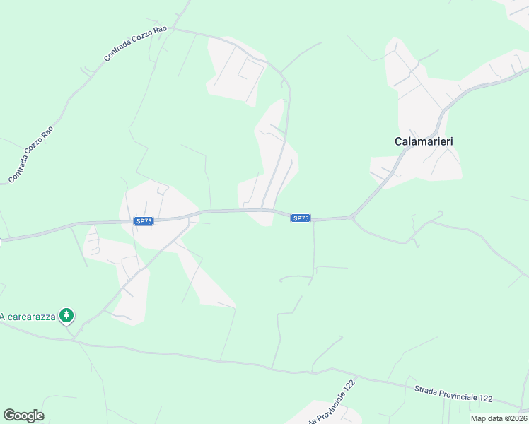 map of restaurants, bars, coffee shops, grocery stores, and more near 118 SP75 in Libero consorzio comunale di Ragusa