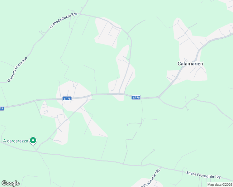 map of restaurants, bars, coffee shops, grocery stores, and more near 118 Strada Provinciale 75 in Libero consorzio comunale di Ragusa