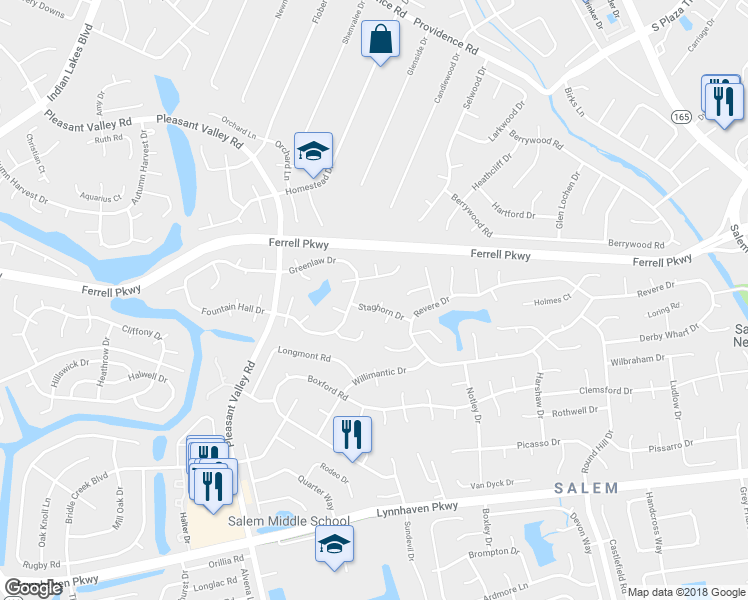 map of restaurants, bars, coffee shops, grocery stores, and more near 1405 Suffield Circle in Virginia Beach