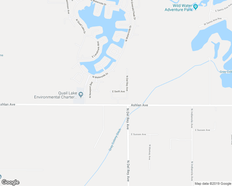 map of restaurants, bars, coffee shops, grocery stores, and more near 10875 East Swift Avenue in Clovis