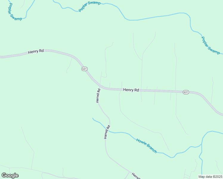 map of restaurants, bars, coffee shops, grocery stores, and more near 11330 Henry Road in Jarratt