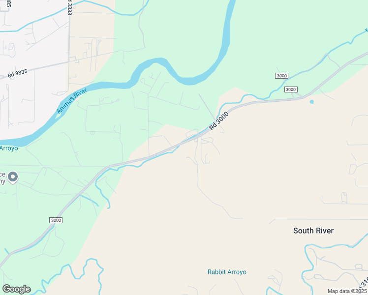 map of restaurants, bars, coffee shops, grocery stores, and more near 357 Road 3000 in Aztec