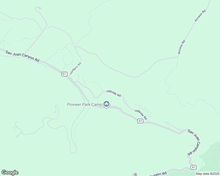 map of restaurants, bars, coffee shops, grocery stores, and more near 380 Hillside Road in San Juan Bautista