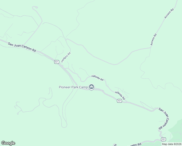 map of restaurants, bars, coffee shops, grocery stores, and more near 380 Hillside Road in San Juan Bautista