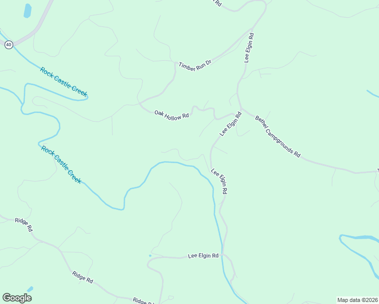 map of restaurants, bars, coffee shops, grocery stores, and more near 1587 Lee Elgin Road in Woolwine