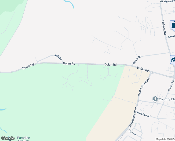map of restaurants, bars, coffee shops, grocery stores, and more near Trails End Drive in Monterey County