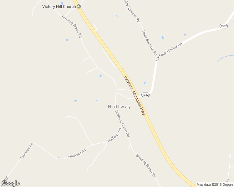 map of restaurants, bars, coffee shops, grocery stores, and more near 7 Halfway-Halifax Road in Scottsville