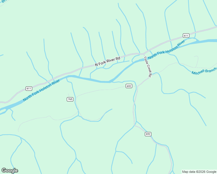 map of restaurants, bars, coffee shops, grocery stores, and more near 21101 Canebrake Road in Abingdon