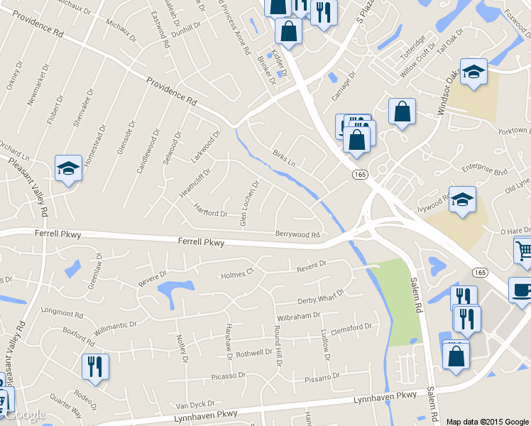 map of restaurants, bars, coffee shops, grocery stores, and more near 1220 Sotheby Court in Virginia Beach