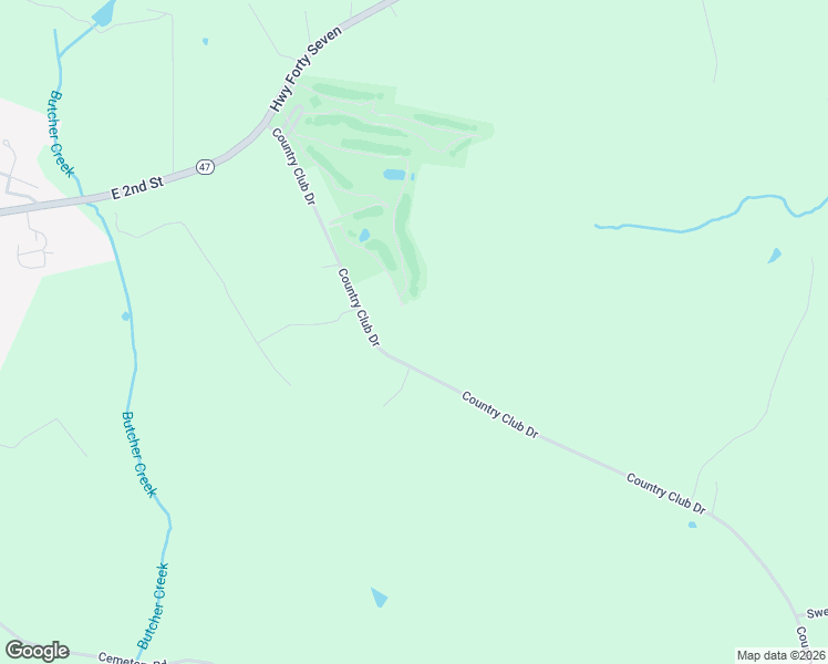 map of restaurants, bars, coffee shops, grocery stores, and more near 645 Country Club Drive in Chase City