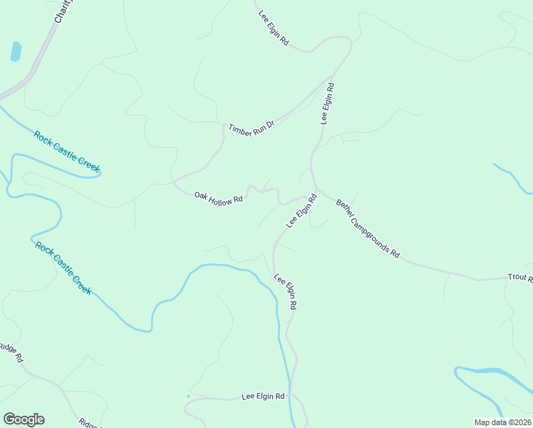 map of restaurants, bars, coffee shops, grocery stores, and more near 1587 Lee Elgin Road in Woolwine