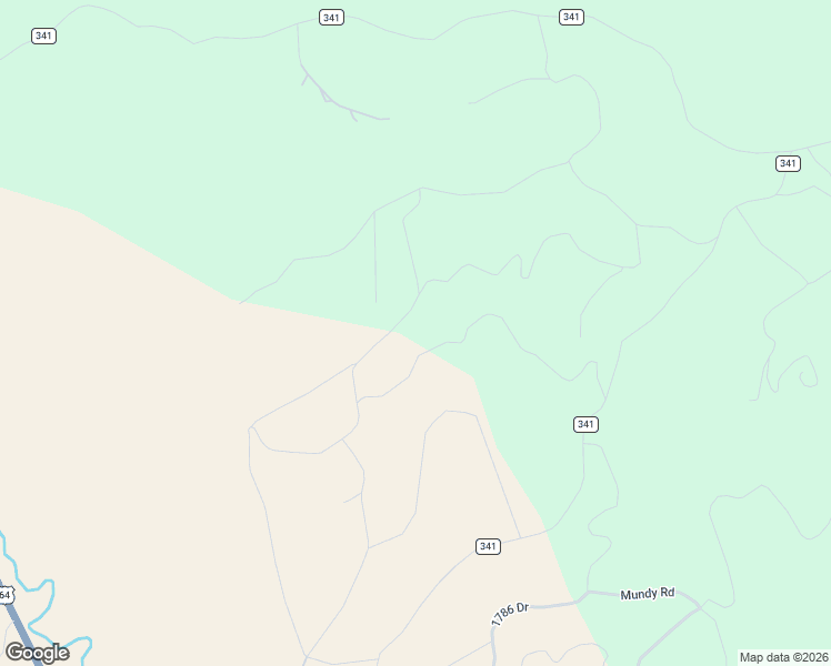 map of restaurants, bars, coffee shops, grocery stores, and more near County Road 341 in Rio Arriba