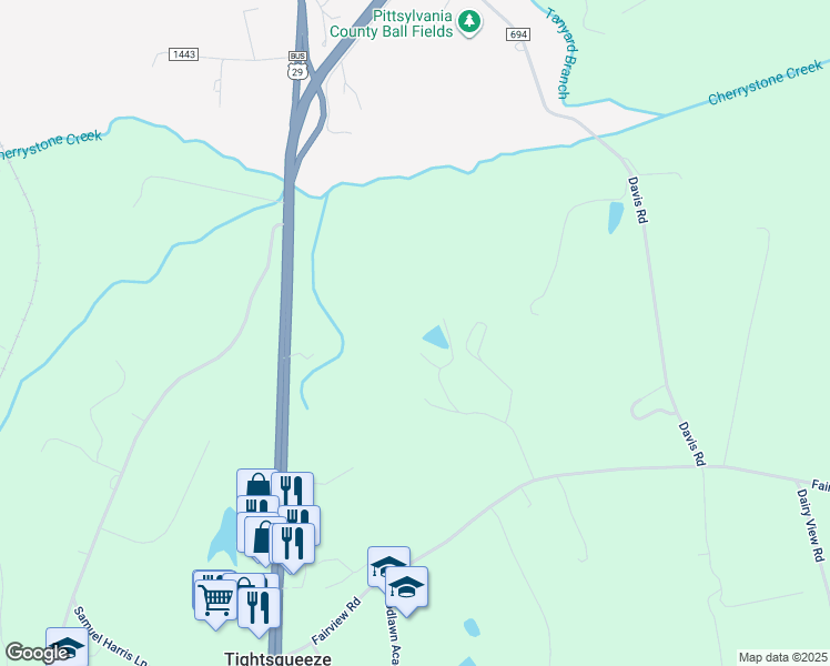 map of restaurants, bars, coffee shops, grocery stores, and more near 464 Hill and Dale Farm Road in Chatham