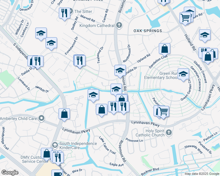 map of restaurants, bars, coffee shops, grocery stores, and more near 3655 Ship Chandlers Wharf in Virginia Beach