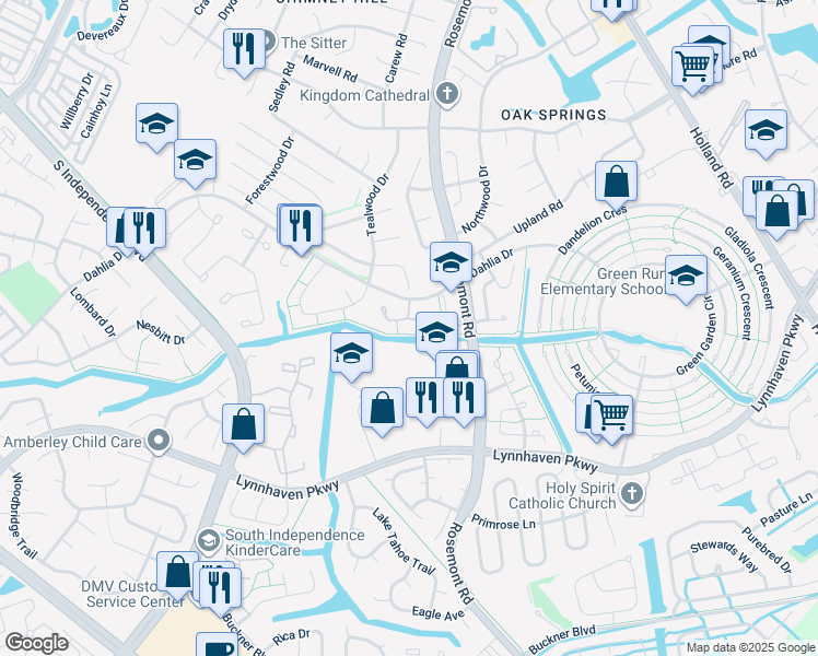 map of restaurants, bars, coffee shops, grocery stores, and more near 3659 Ship Chandlers Wharf in Virginia Beach