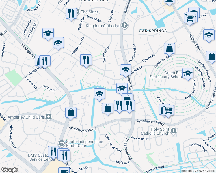 map of restaurants, bars, coffee shops, grocery stores, and more near 3687 Ship Chandlers Wharf in Virginia Beach
