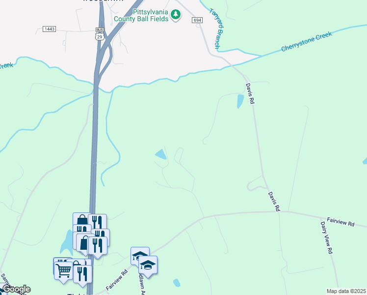 map of restaurants, bars, coffee shops, grocery stores, and more near 464 Hill and Dale Farm Road in Chatham