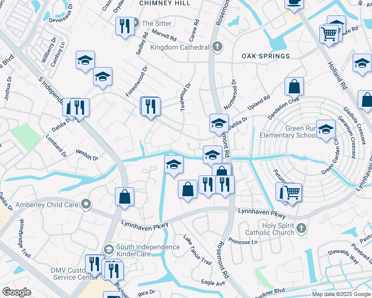 map of restaurants, bars, coffee shops, grocery stores, and more near 3687 Ship Chandlers Wharf in Virginia Beach