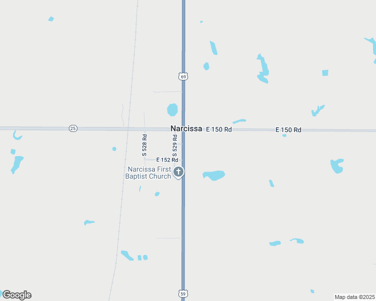 map of restaurants, bars, coffee shops, grocery stores, and more near 15050 U.S. 69 in Miami