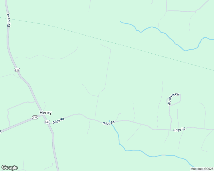 map of restaurants, bars, coffee shops, grocery stores, and more near 14157 Grigg Road in Jarratt