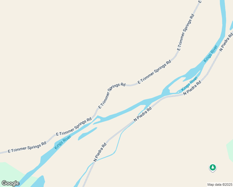 map of restaurants, bars, coffee shops, grocery stores, and more near 23205 East Trimmer Springs Road in Sanger