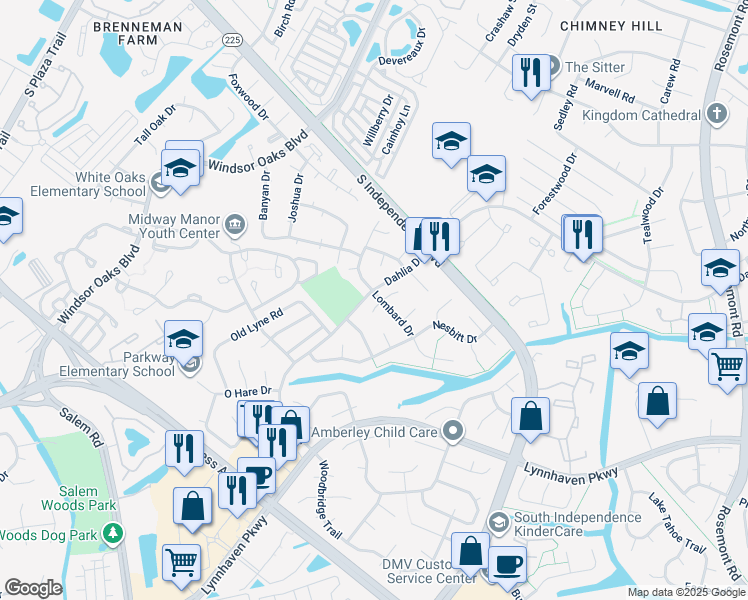 map of restaurants, bars, coffee shops, grocery stores, and more near 1201 Tamara Court in Virginia Beach