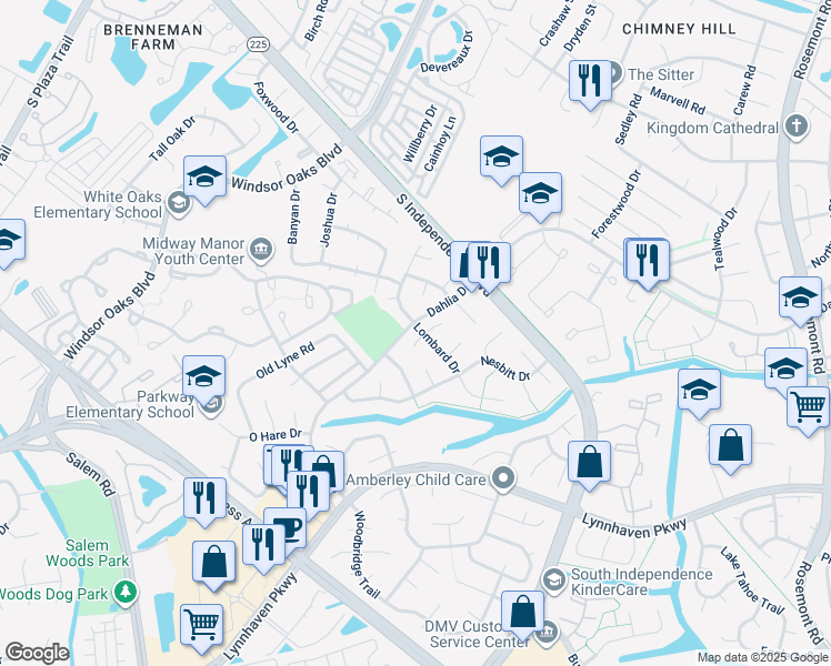 map of restaurants, bars, coffee shops, grocery stores, and more near 1201 Tamara Court in Virginia Beach