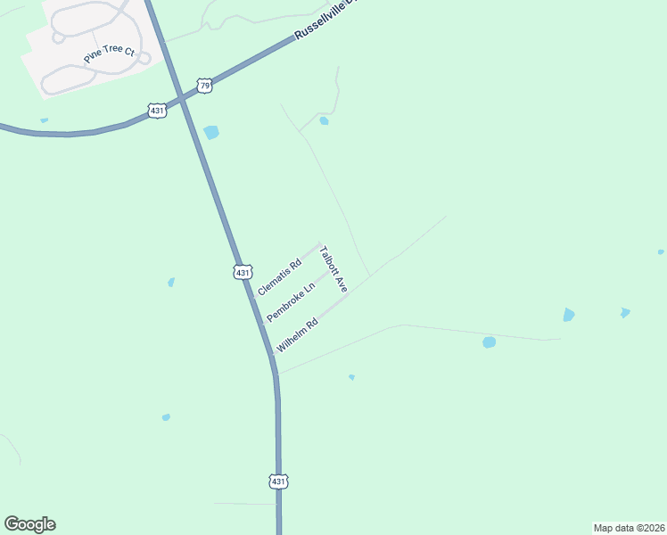 map of restaurants, bars, coffee shops, grocery stores, and more near Talbott Avenue in Logan County