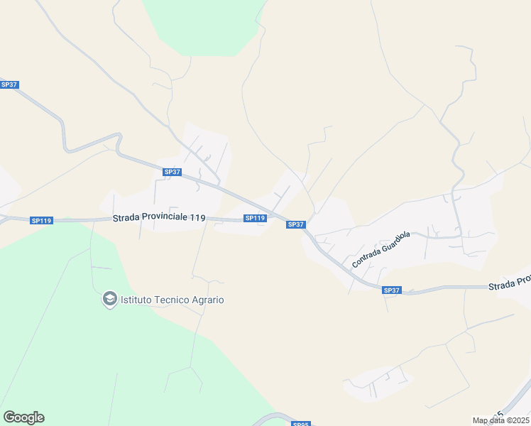 map of restaurants, bars, coffee shops, grocery stores, and more near 124 SP119 in Libero consorzio comunale di Ragusa