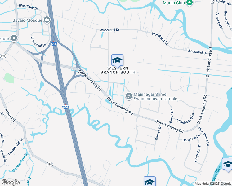 map of restaurants, bars, coffee shops, grocery stores, and more near 1612 Tattinger Trail in Chesapeake