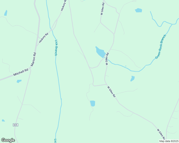 map of restaurants, bars, coffee shops, grocery stores, and more near 1424 West Giles Road in Chatham