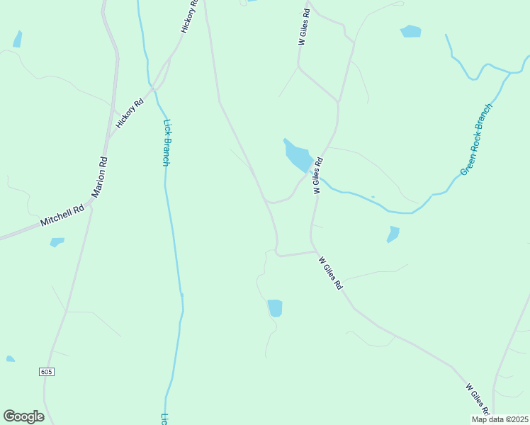 map of restaurants, bars, coffee shops, grocery stores, and more near 1424 West Giles Road in Chatham