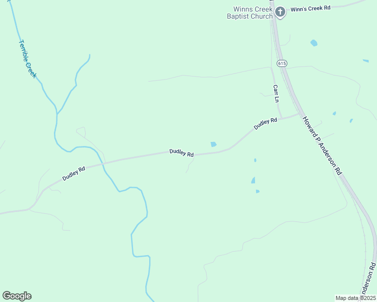 map of restaurants, bars, coffee shops, grocery stores, and more near 1110-1116 State Route 615 in Halifax