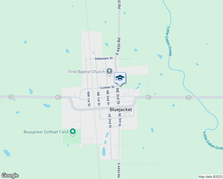 map of restaurants, bars, coffee shops, grocery stores, and more near 243 Conner Street in Monkey Island